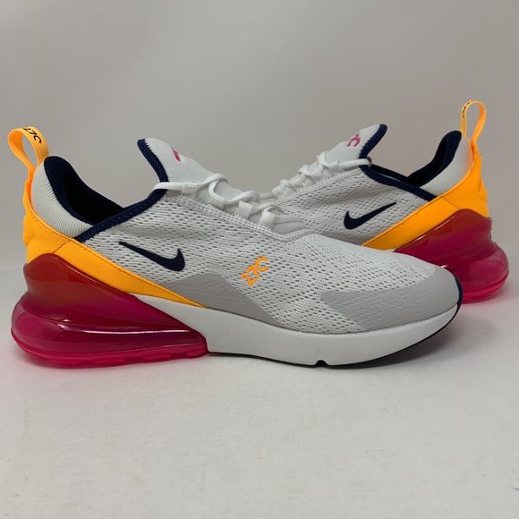 Nike Air Max 270 Running Shoe - Laser Fuchsia Pink - Picture 3 of 11